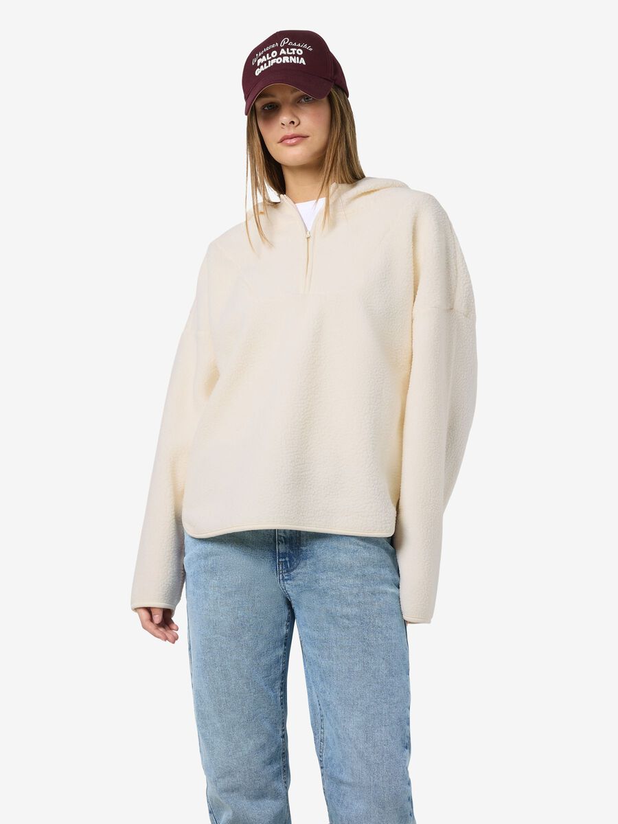 Noisy May NMCOZY HALF-ZIP FLEECE