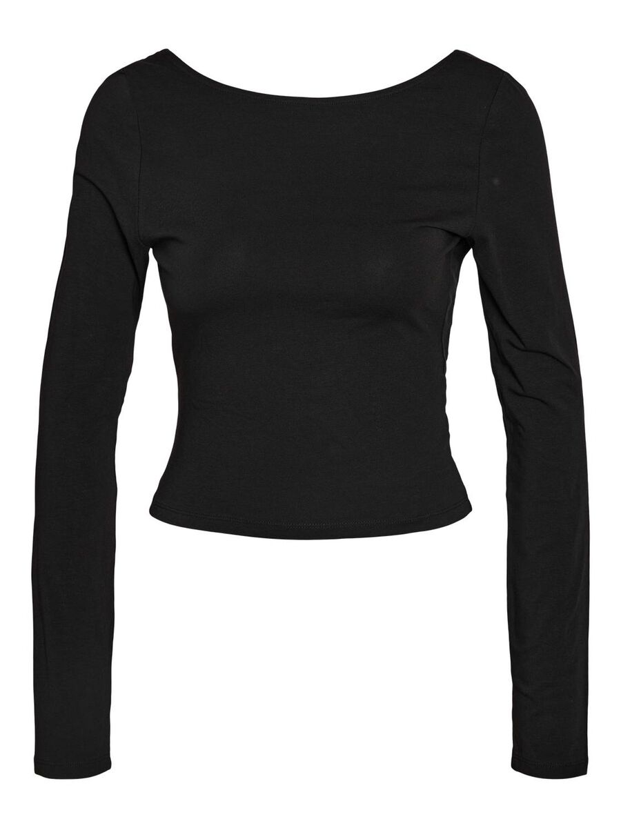 Noisy May LONG SLEEVED OPEN BACK TOP