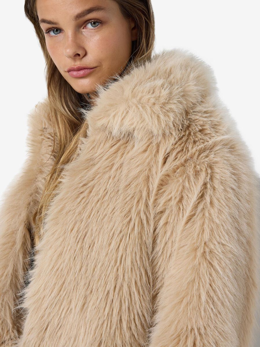 Noisy May FAUX FUR COAT