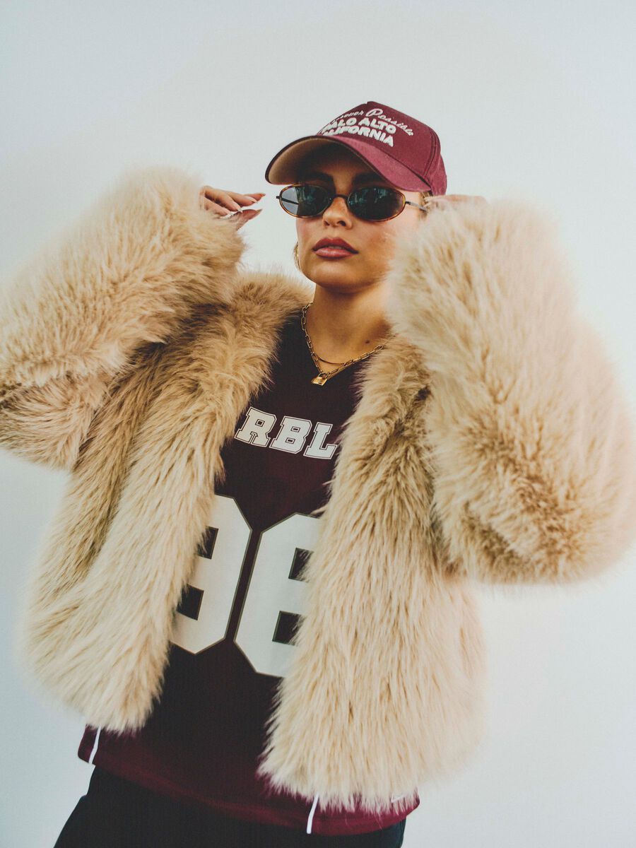 Noisy May FAUX FUR COAT