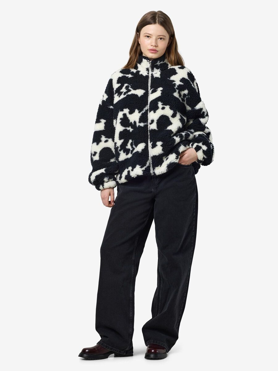 Noisy May PATTERNED FLEECE JACKET