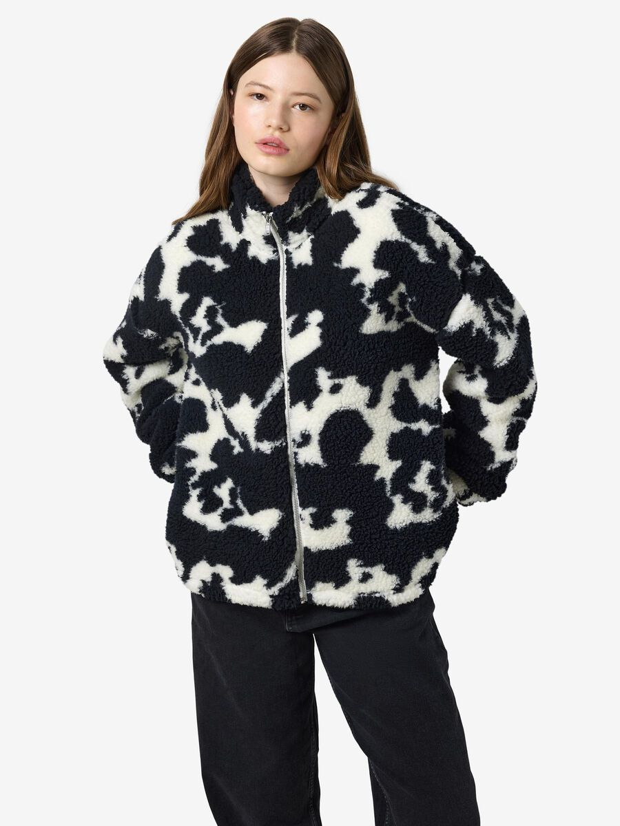 Noisy May PATTERNED FLEECE JACKET