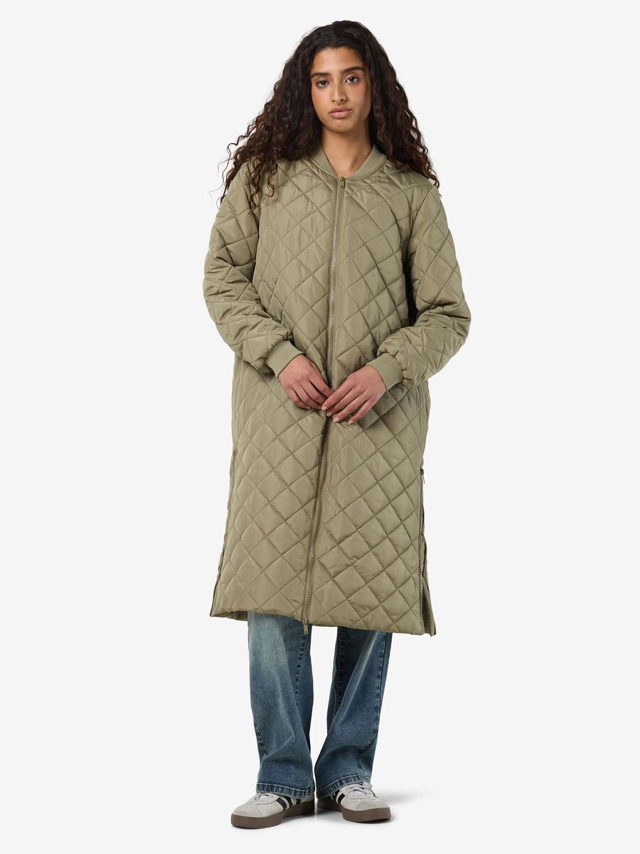 Noisy May LONG QUILTED JACKET
