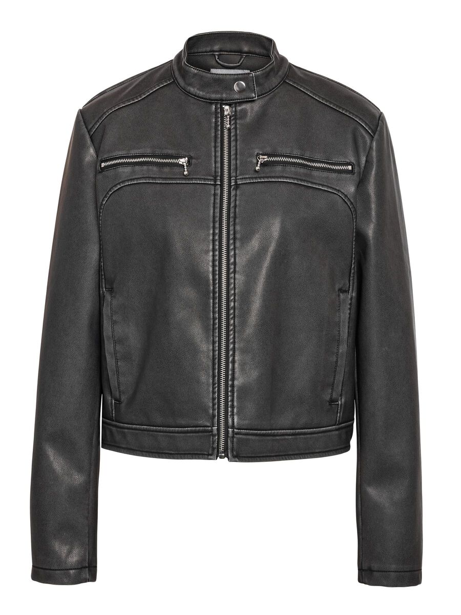 Noisy May PU FAUX LEATHER JACKET
