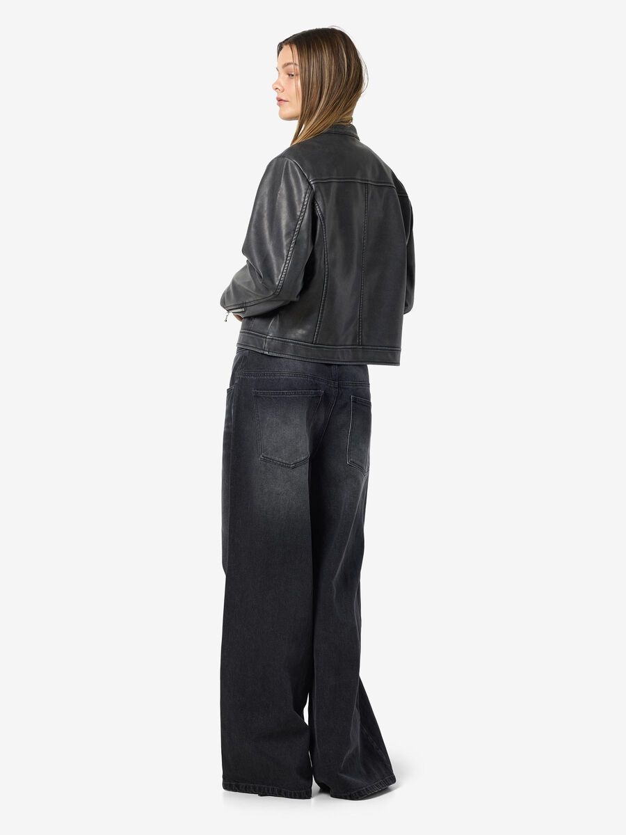 Noisy May PU FAUX LEATHER JACKET