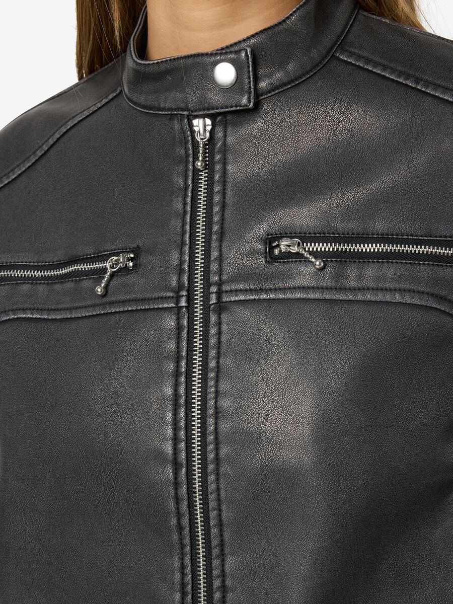Noisy May PU FAUX LEATHER JACKET