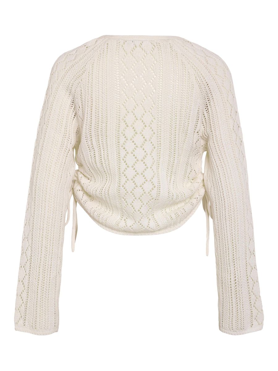 Noisy May NMLUNA SIDE RUCHED KNITTED PULLOVER