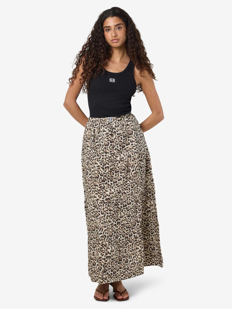 Noisy May TIERED MAXI SKIRT