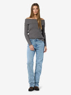 Noisy May KNITTED OFF-SHOULDER TOP