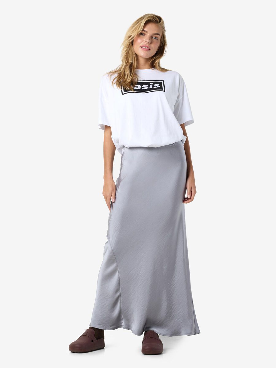 Noisy May METALLIC MAXI SKIRT