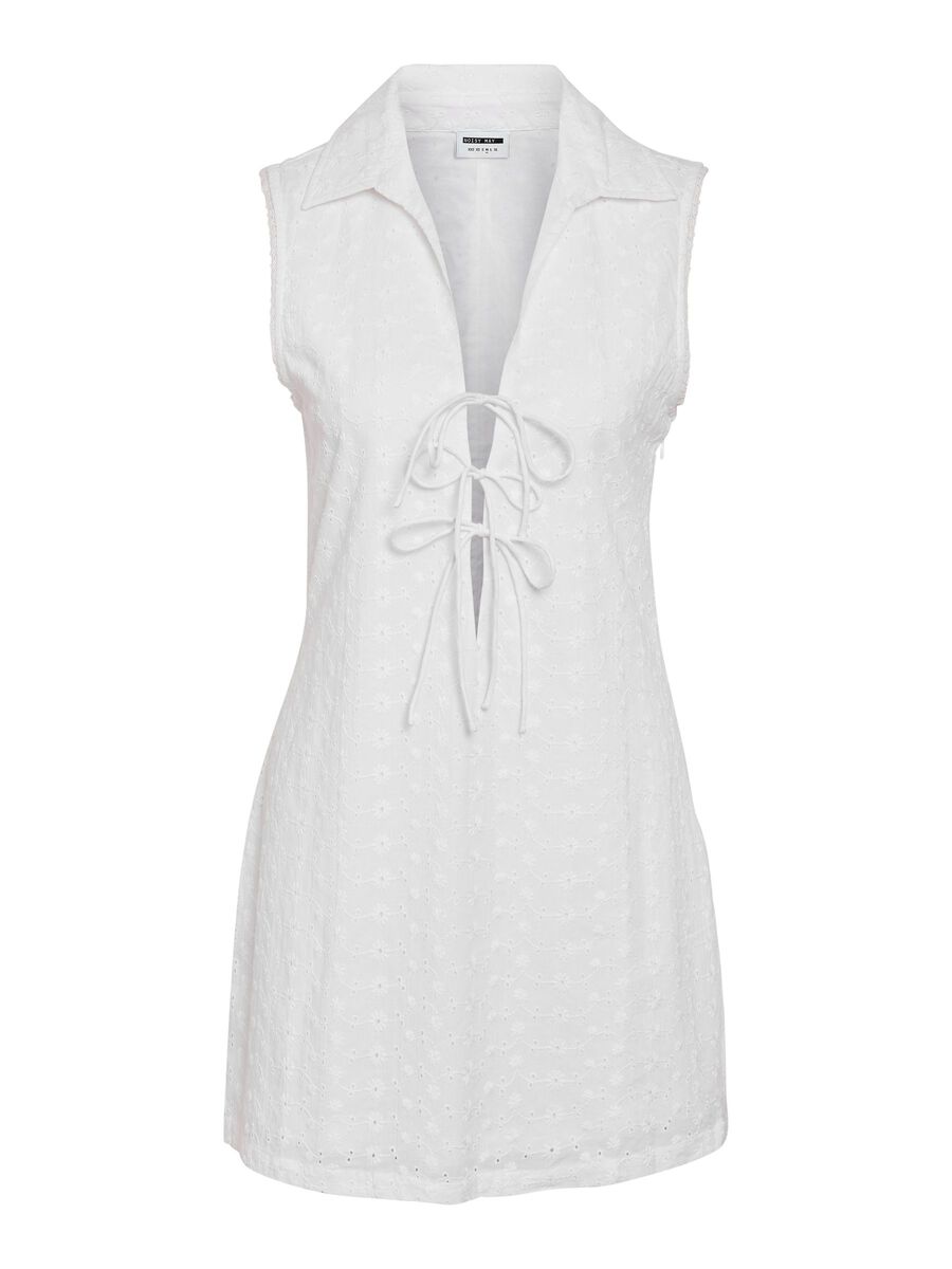 Noisy May BRODERIE MINI DRESS