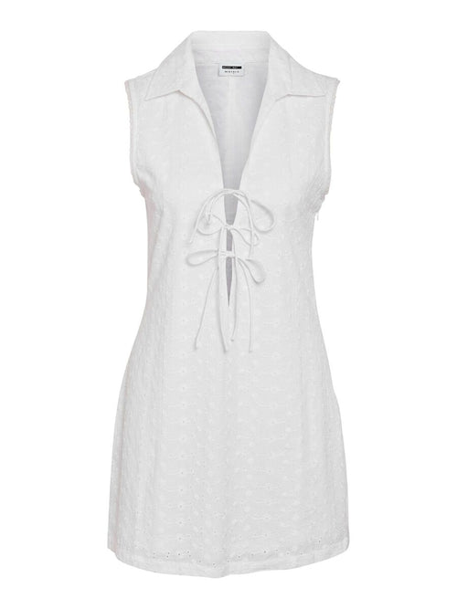Noisy May BRODERIE MINI DRESS