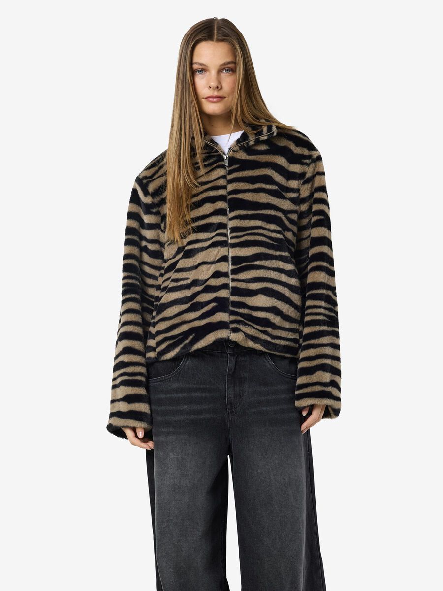 Noisy May FAUX FUR JACKET