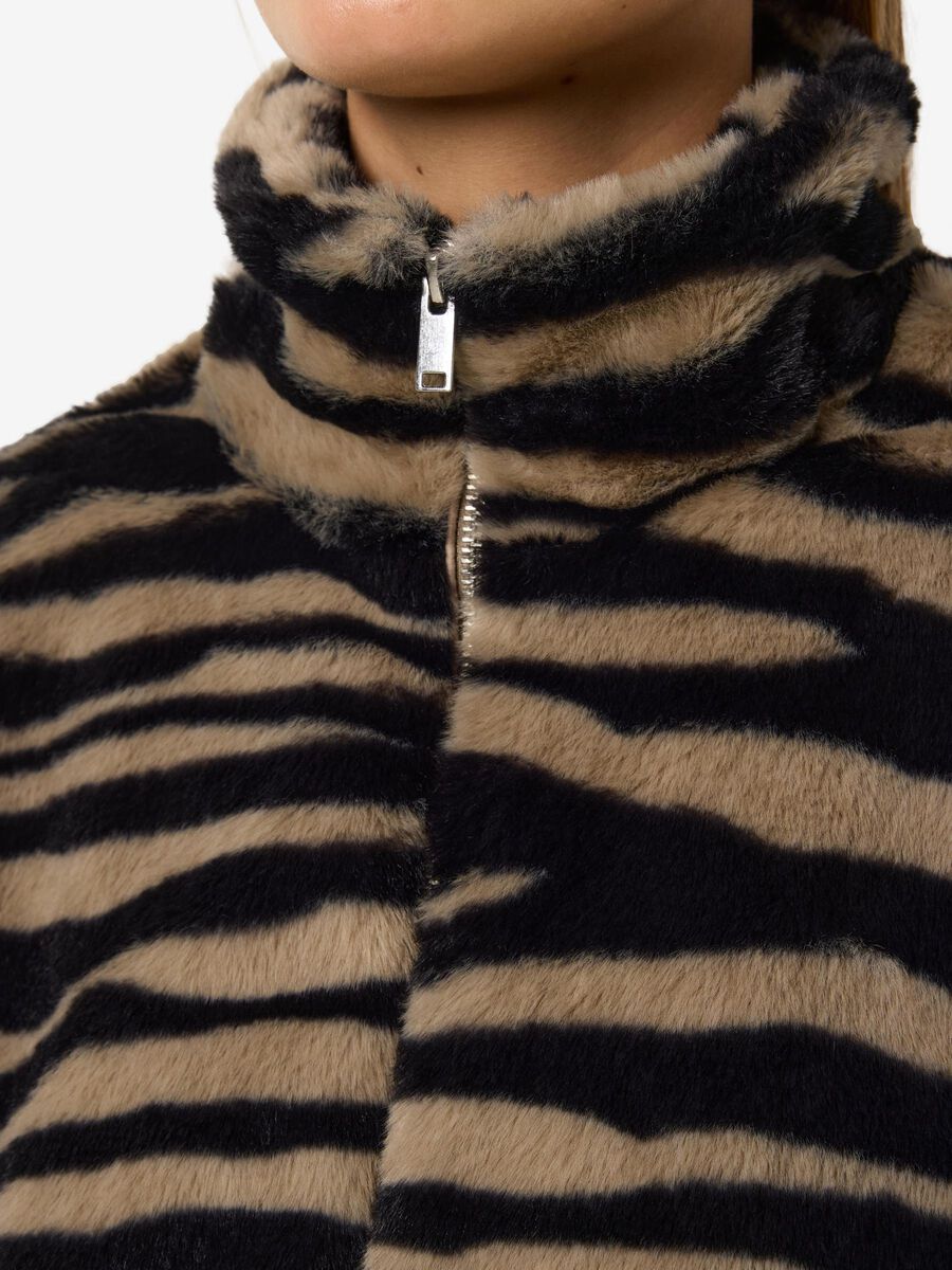 Noisy May FAUX FUR JACKET