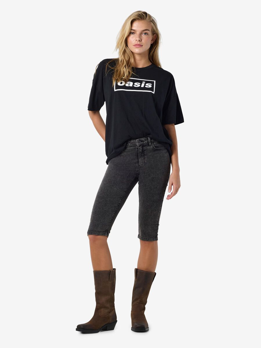 Noisy May DENIM CAPRIS