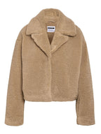 Noisy May CROPPED TEDDY JACKET