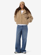 Noisy May CROPPED TEDDY JACKET
