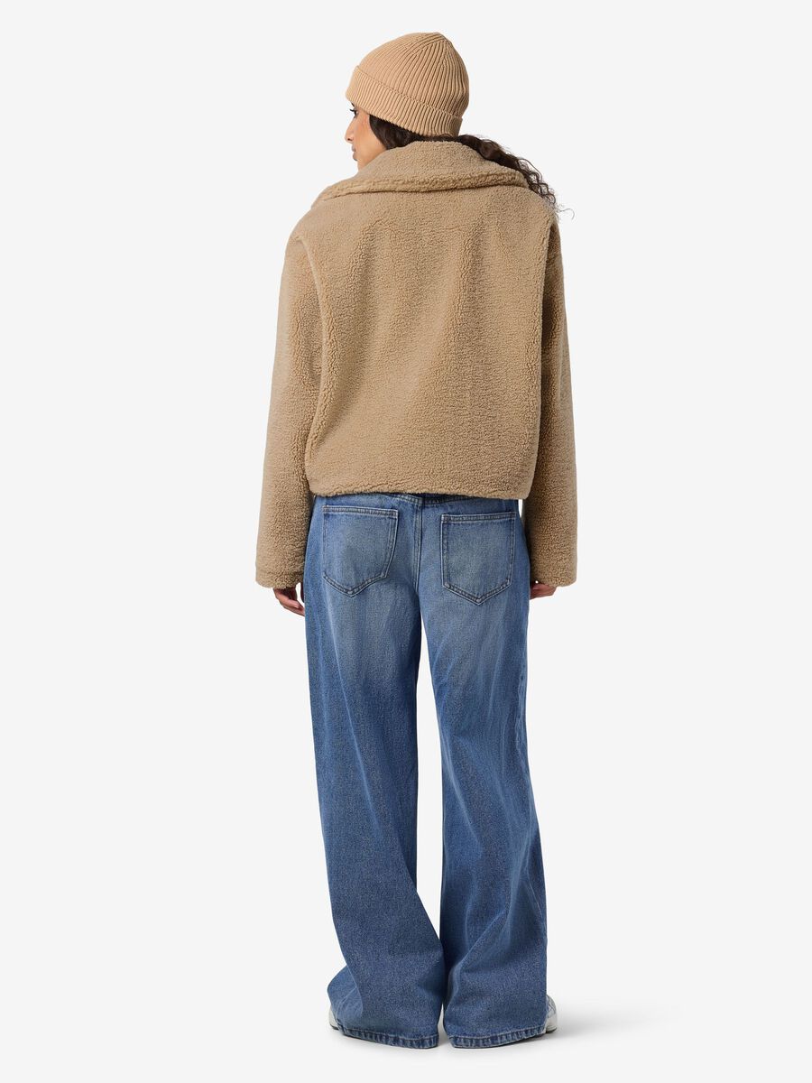 Noisy May CROPPED TEDDY JACKET