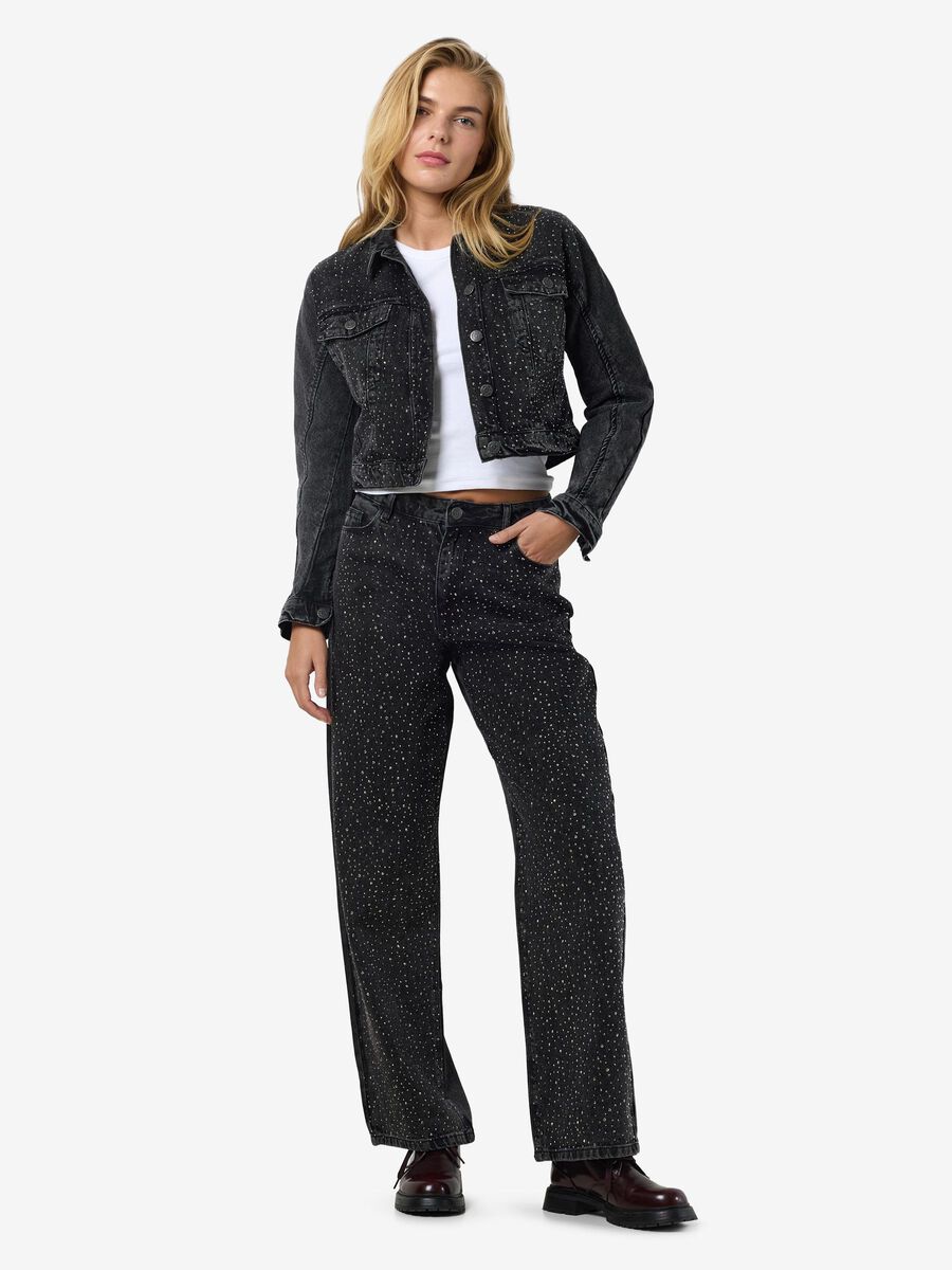 Noisy May RHINESTONE JEANS