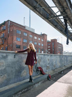 Noisy May CORDUROY MINI DRESS