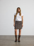 Noisy May CORDUROY MINI SKIRT