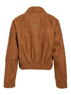 Noisy May FAUX SUEDE BOMBER JACKET