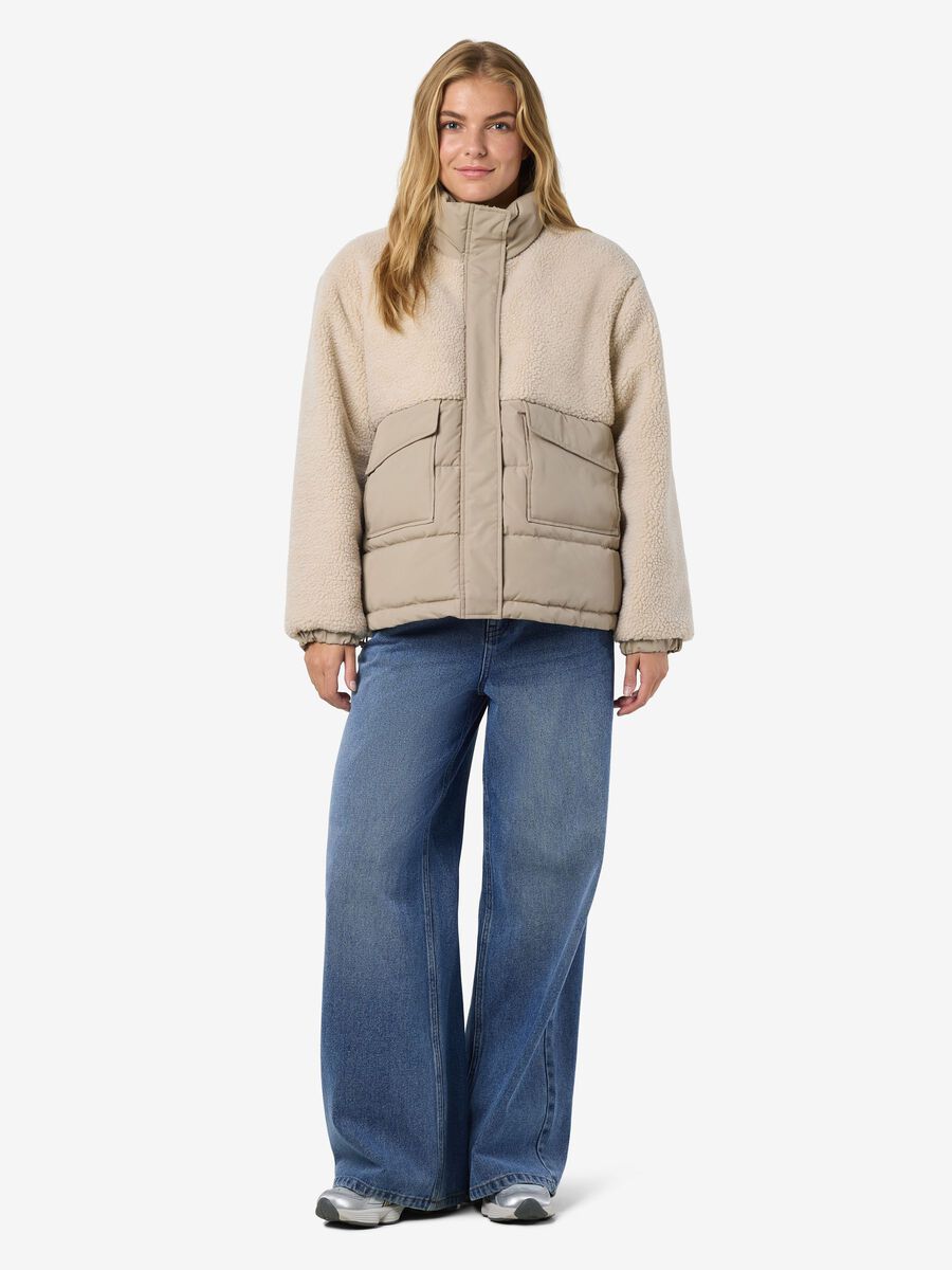 Noisy May FLEECE PUFFER JACKET