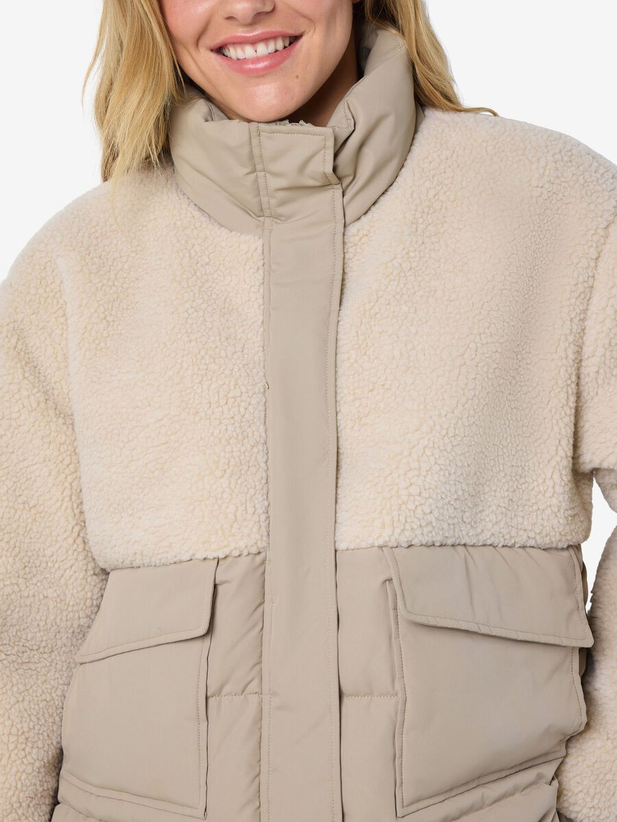 Noisy May FLEECE PUFFER JACKET