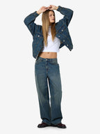 Noisy May NMFANJA WIDE LEG JEANS