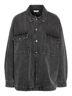 Noisy May QUILTED DENIM OVERSHIRT