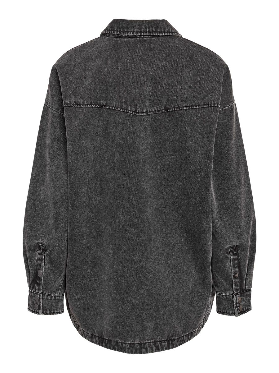 Noisy May QUILTED DENIM OVERSHIRT