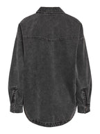 Noisy May QUILTED DENIM OVERSHIRT