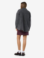 Noisy May QUILTED DENIM OVERSHIRT