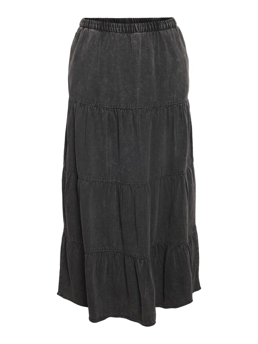 Noisy May ACID WASHED DENIM SKIRT
