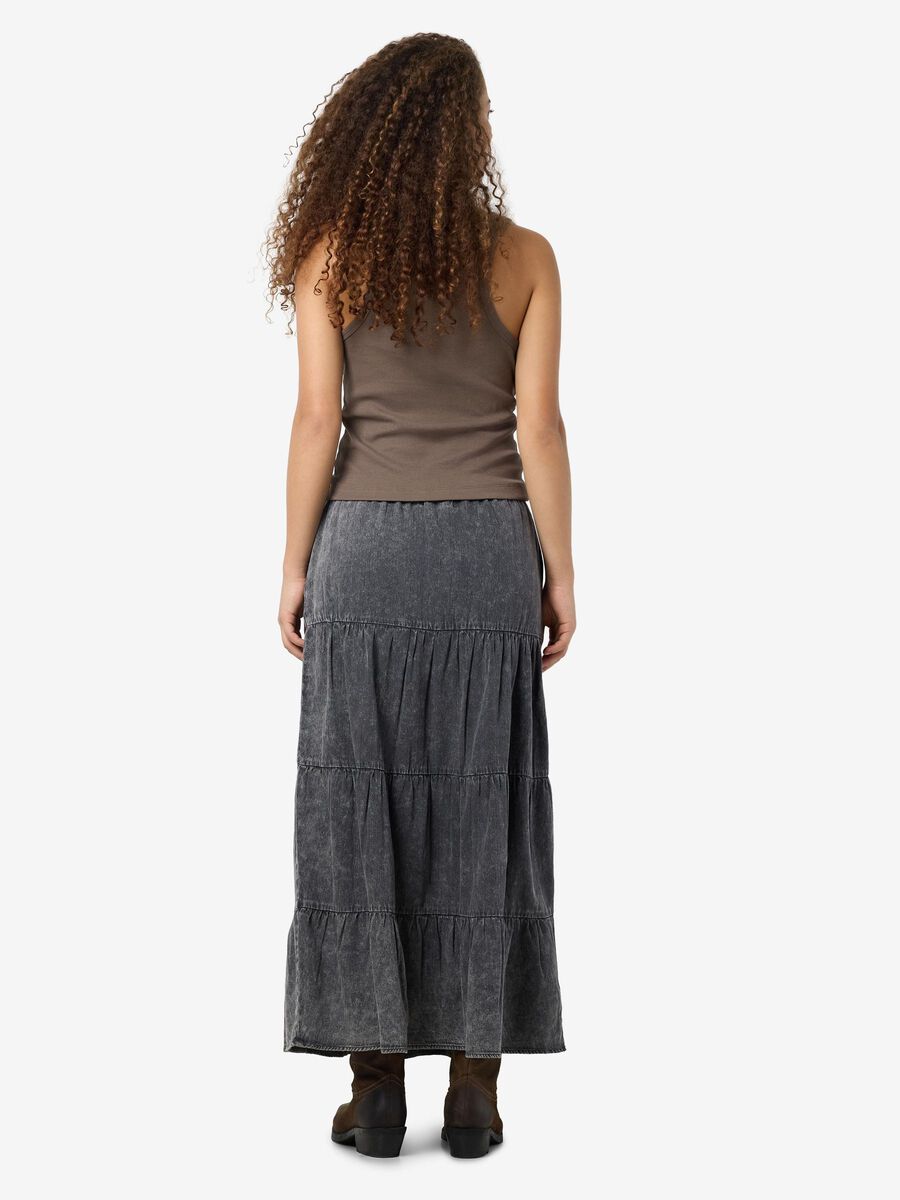Noisy May ACID WASHED DENIM SKIRT
