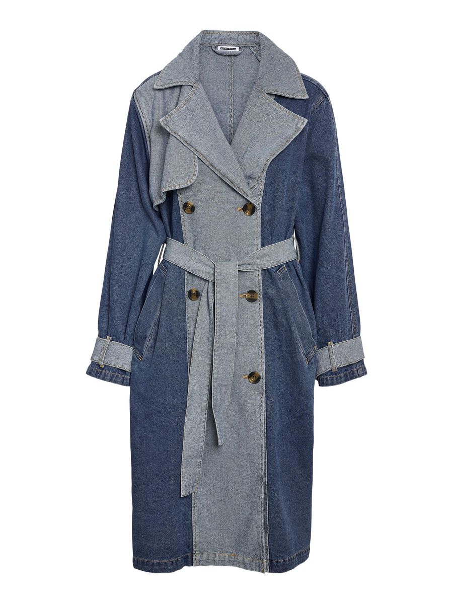 Noisy May DENIM TRENCHCOAT