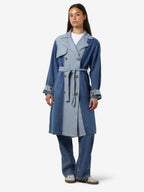 Noisy May DENIM TRENCHCOAT