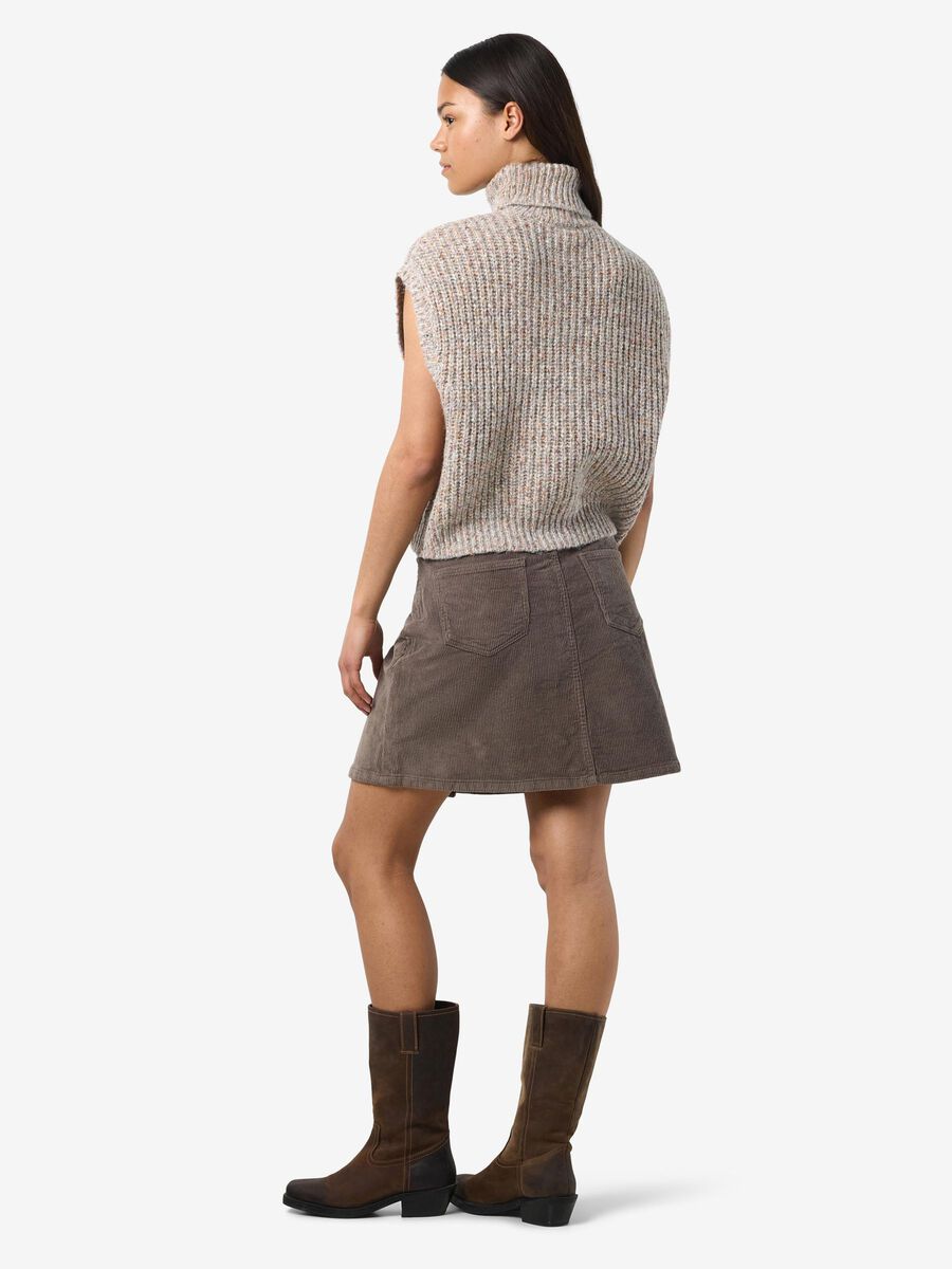 Noisy May ROLL NECK KNITTED VEST
