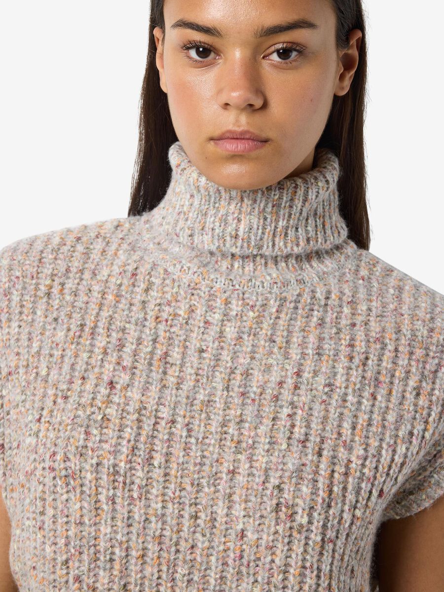 Noisy May ROLL NECK KNITTED VEST