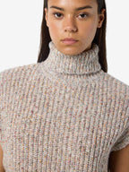Noisy May ROLL NECK KNITTED VEST