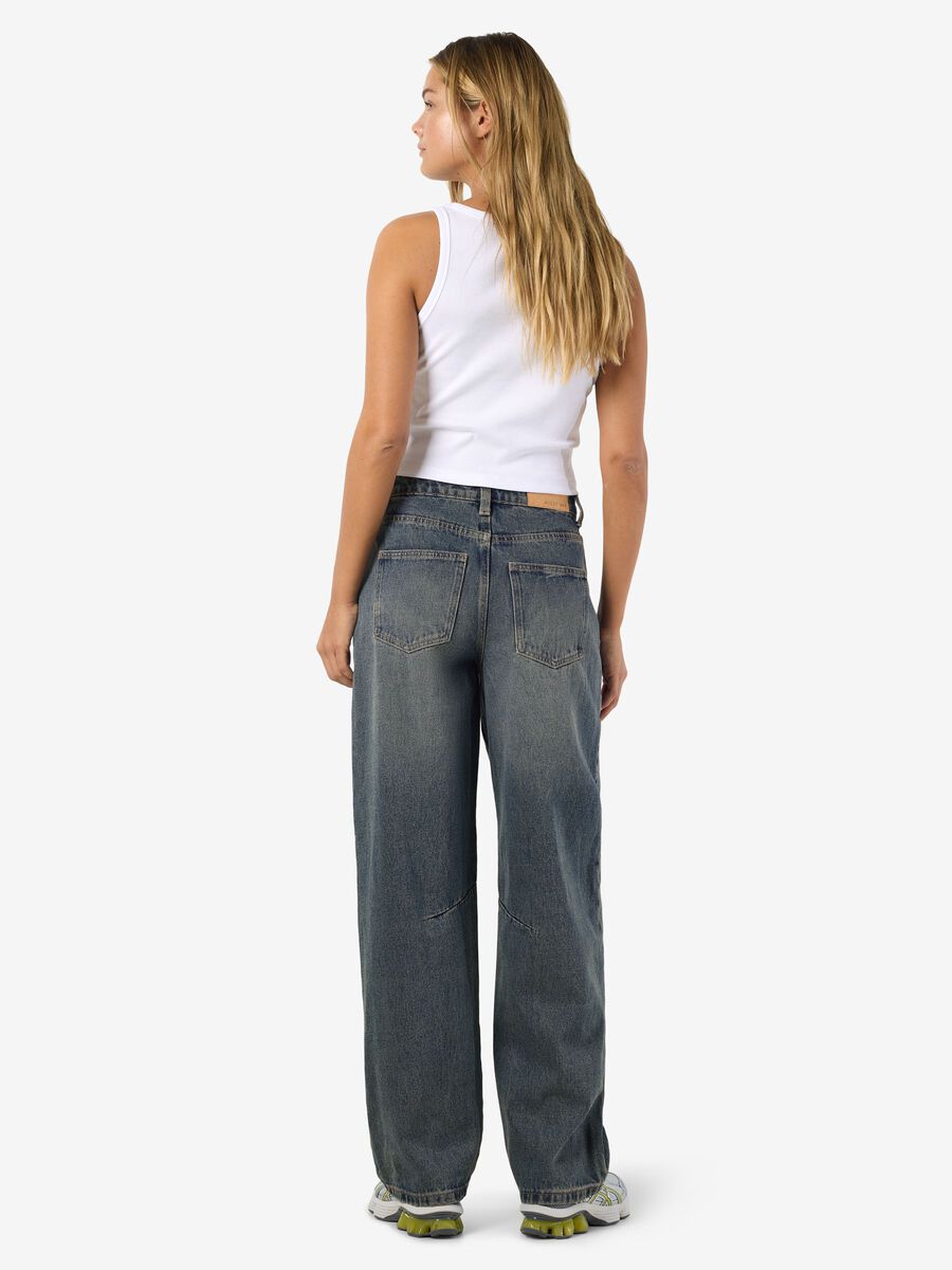 Noisy May NMHAZAL BARREL FIT JEANS
