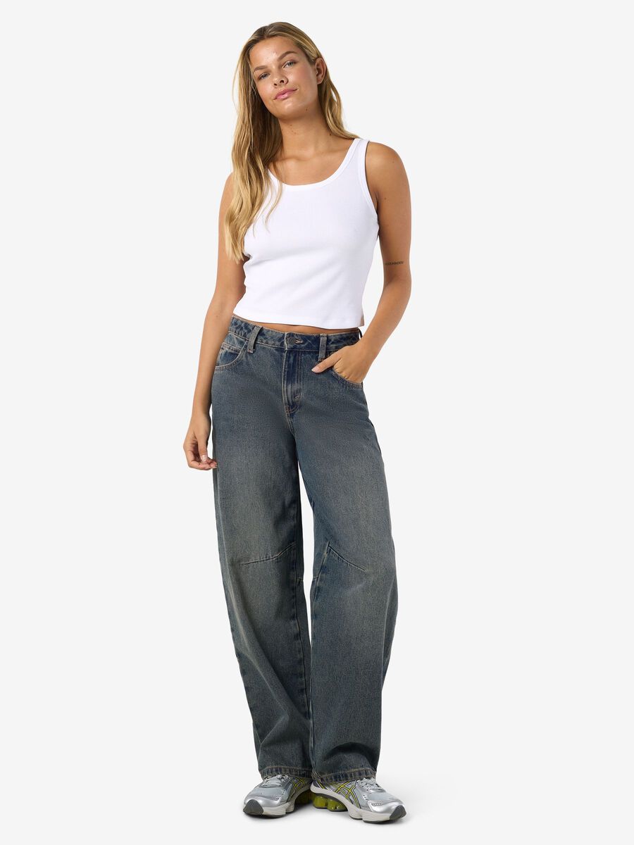 Noisy May NMHAZAL BARREL FIT JEANS