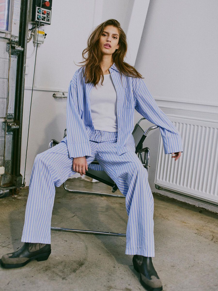 Noisy May STRIPED TROUSERS