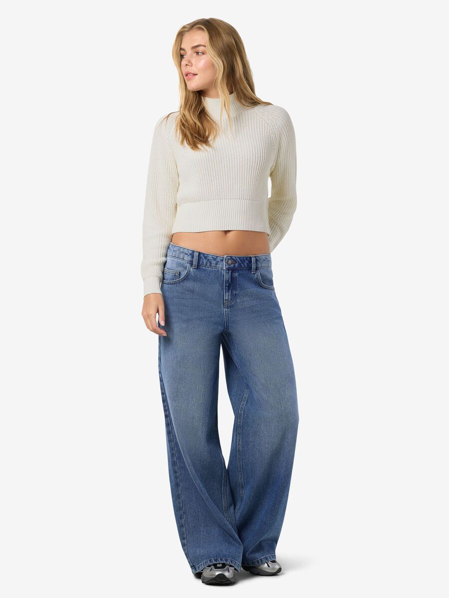 Noisy May HIGH NECK KNITTED JUMPER