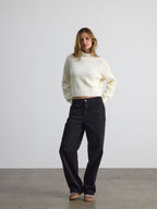 Noisy May HIGH NECK KNITTED JUMPER