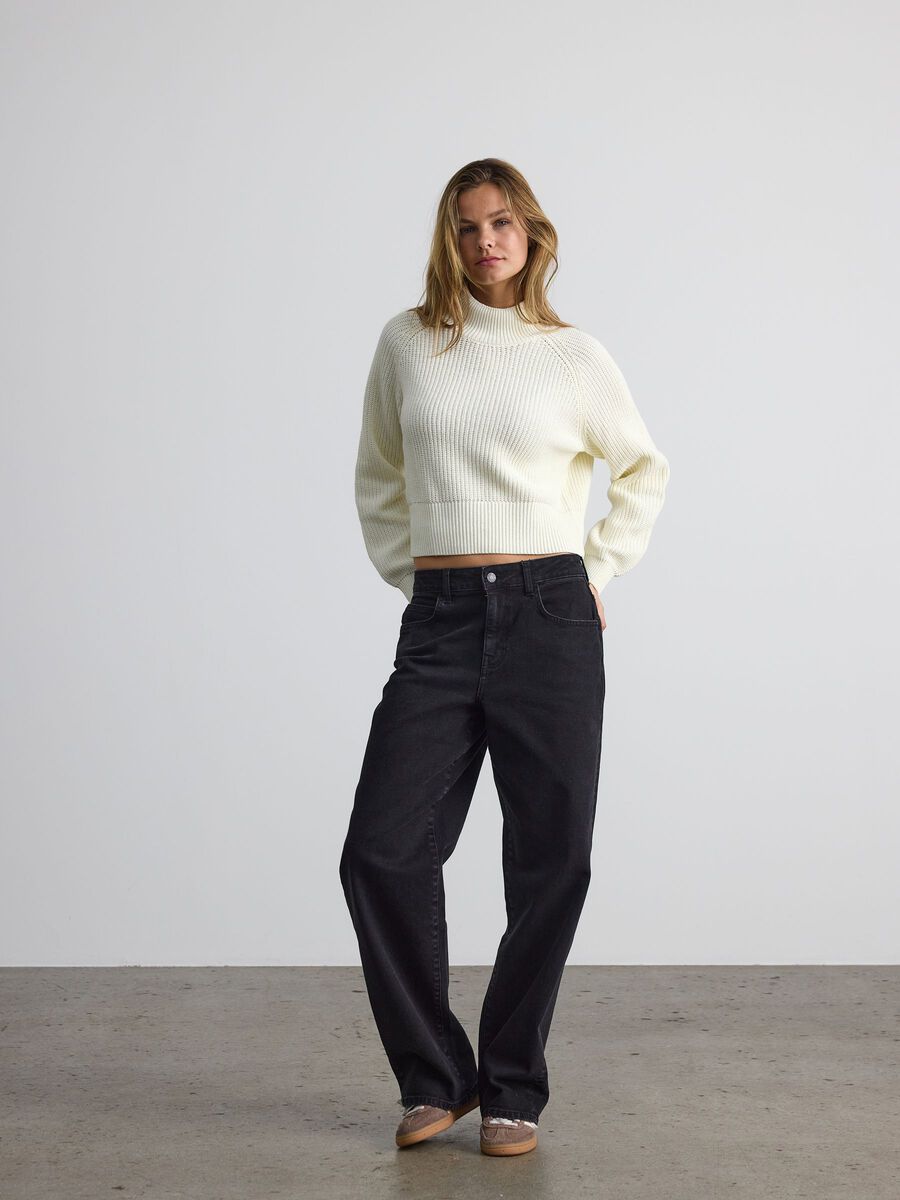 Noisy May HIGH NECK KNITTED JUMPER