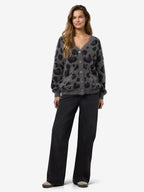 Noisy May ANIMAL PRINT CARDIGAN