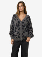 Noisy May ANIMAL PRINT CARDIGAN