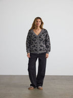 Noisy May ANIMAL PRINT CARDIGAN