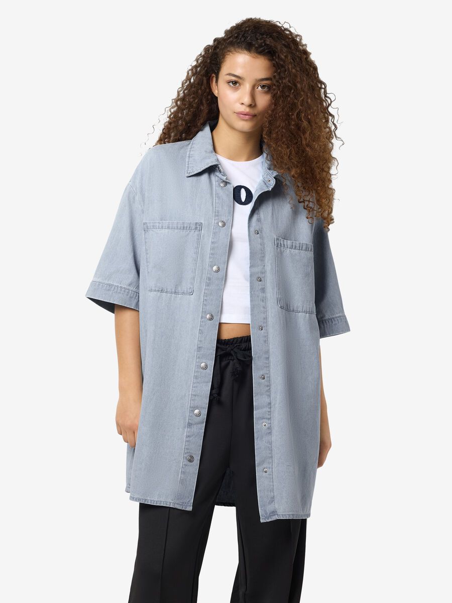 Noisy May OVERSIZED DENIM SHIRT